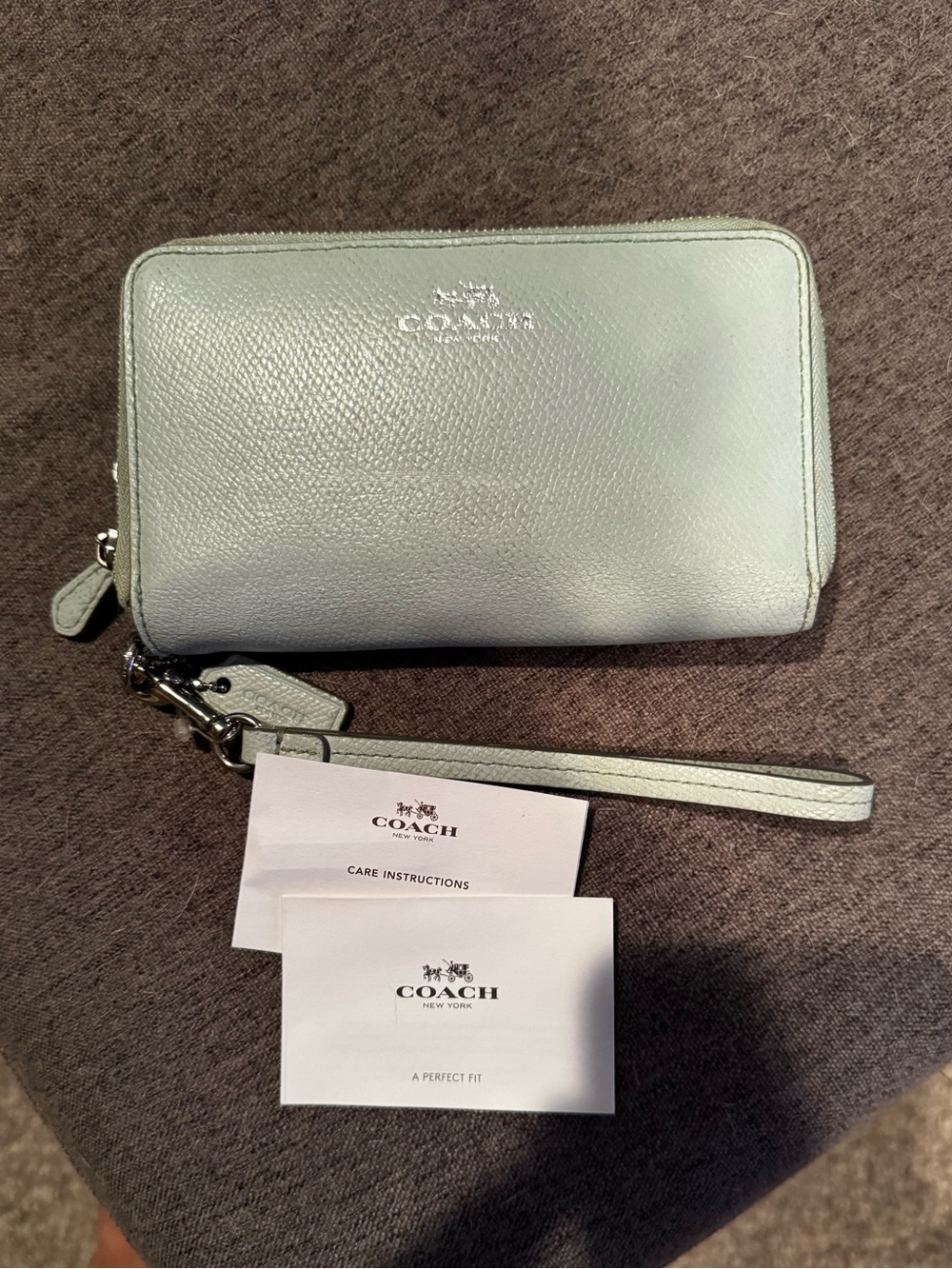 Vintage Coach Wristlet